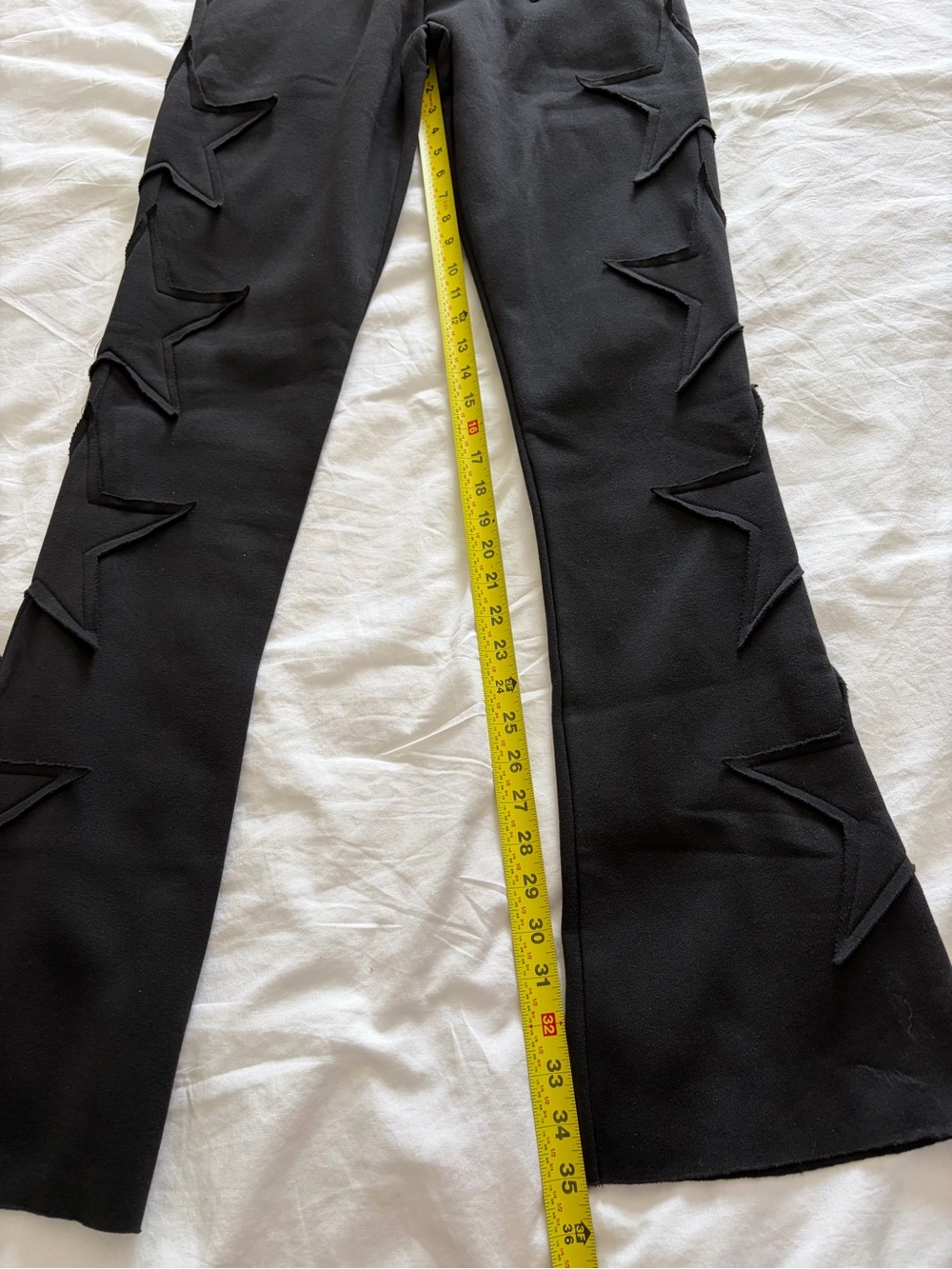 Rockstar Original Women’s Sinayah Black Stacked Star Track Pants Medium NWT - Picture 13 of 14
